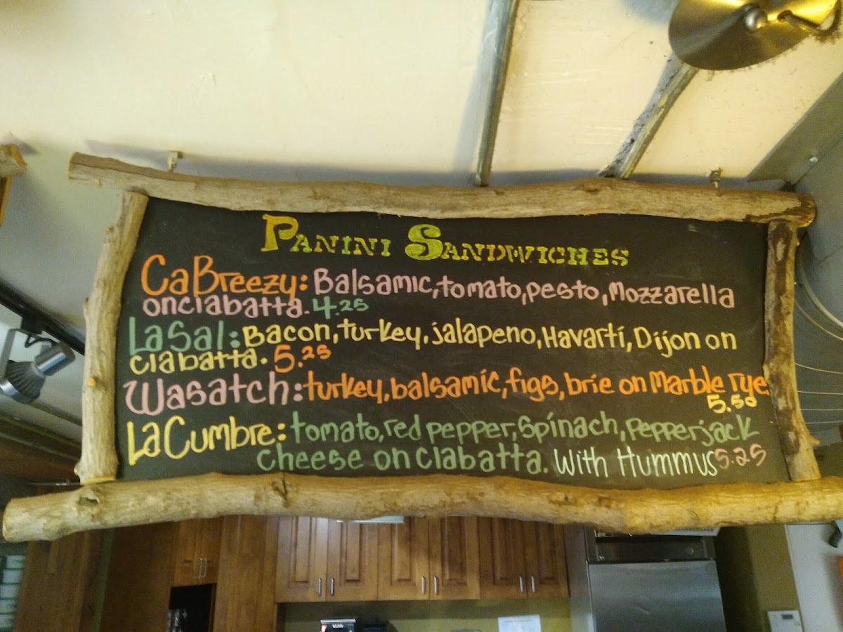 Higher Ground Coffee Menu - Image 2