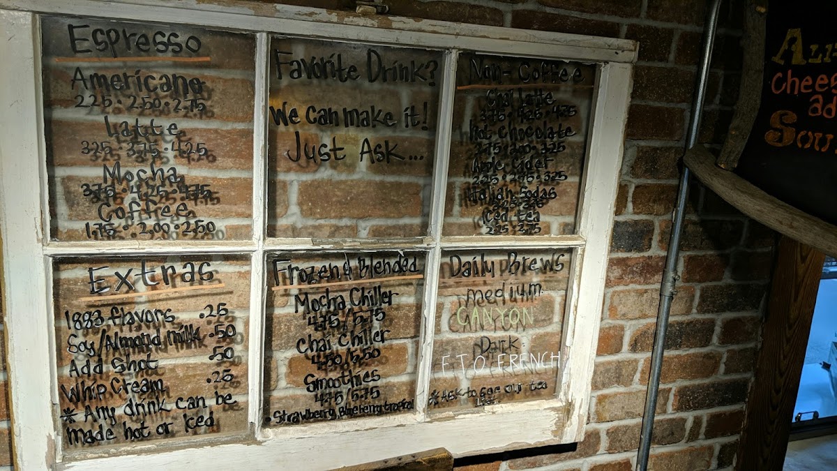 Higher Ground Coffee Menu - Image 5